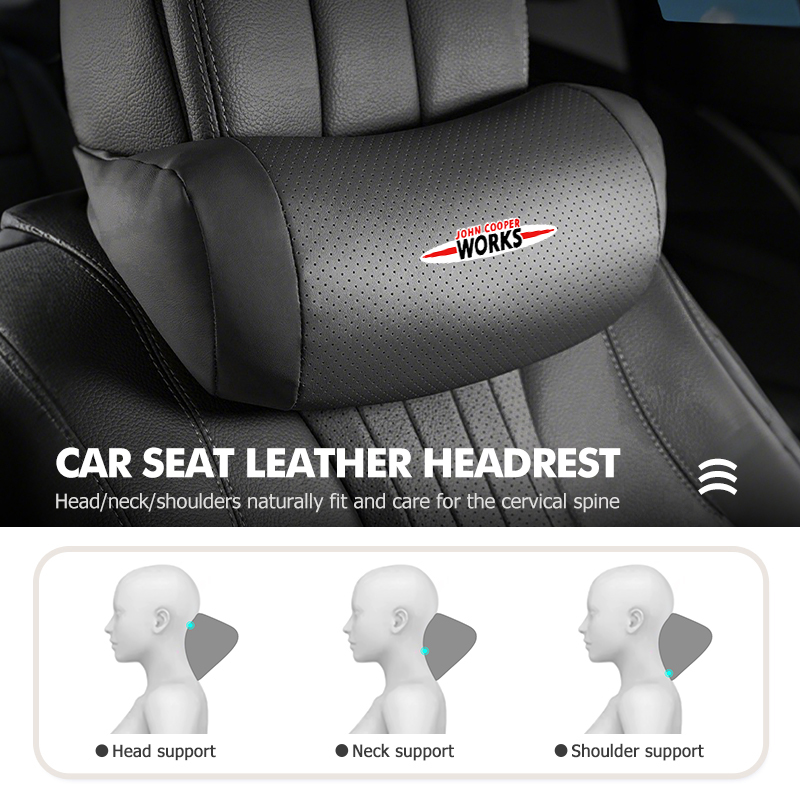 เบาะรองคอพนักพิงศีรษะในรถยนต์แ - Leather Work For Car บทวิจารณ์และราคา
