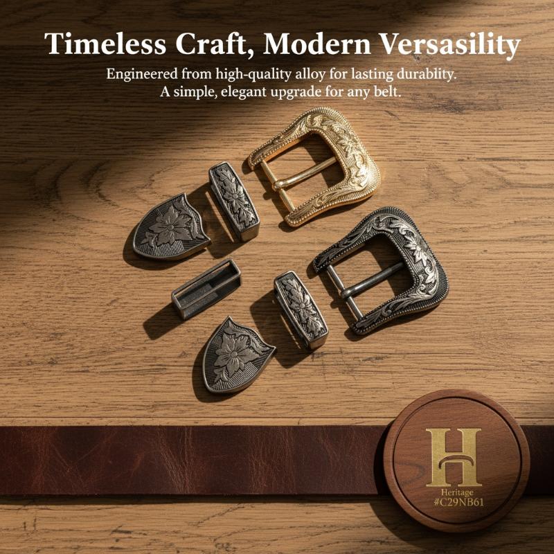 หัวเข็มขัดโลหะลายดอกไม้สไตล์วิ - Leather Works Belt บทวิจารณ์และราคา