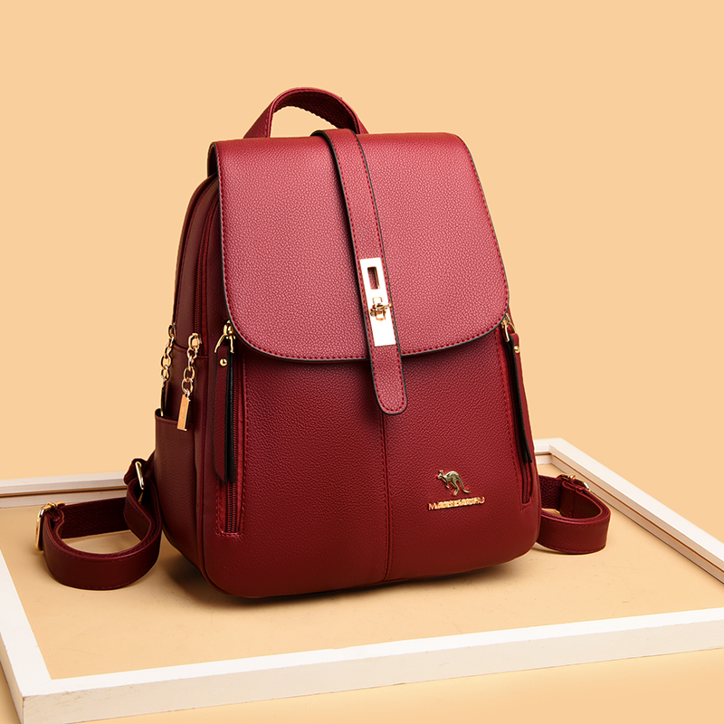 กระเป๋าเป้สะพายหลังหนังวินเทจส - Leather Work Backpack บทวิจารณ์และราคา