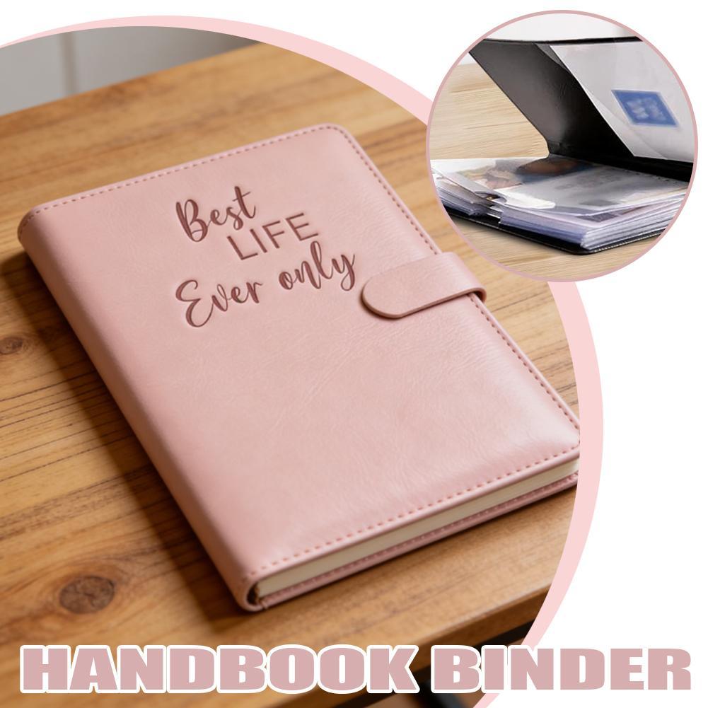 สมุดใส่พาสปอร์ต ปกหนัง PU สำหร - Leather Work Notebook บทวิจารณ์และราคา