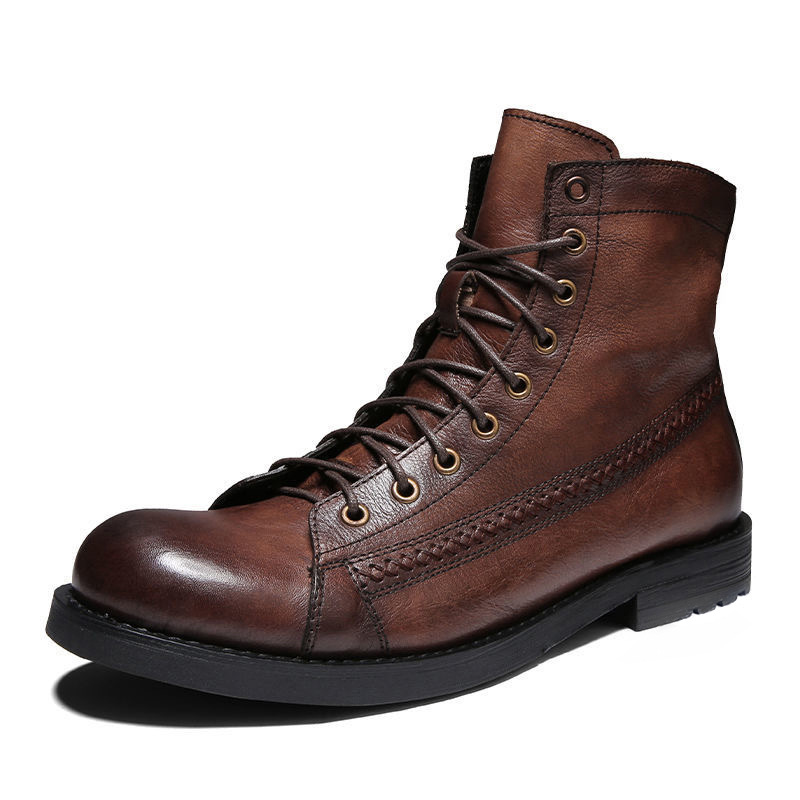 รองเท้าบูทข้อเท้าผู้ชาย หนังแท - Leatherworking Classic บทวิจารณ์และราคา