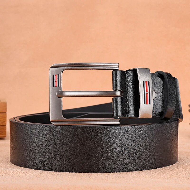 เข็มขัดหัวเข็มขัดโลหะแฟชั่นลำล - Leather Works Belt บทวิจารณ์และราคา