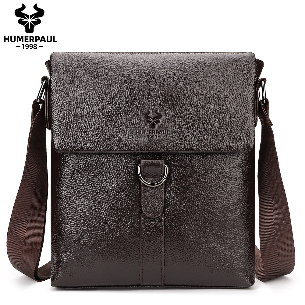HUMERPAUL 2023ใหม่ผู้ชายแฟชั่น - Leather Work Bag Men บทวิจารณ์และราคา