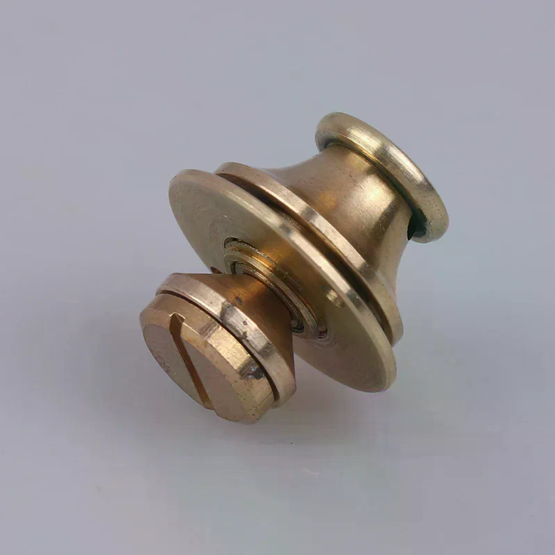 ตัวล็อคแบบหนีบทำจากทองเหลืองสำ - Leatherwork Hardware บทวิจารณ์และราคา