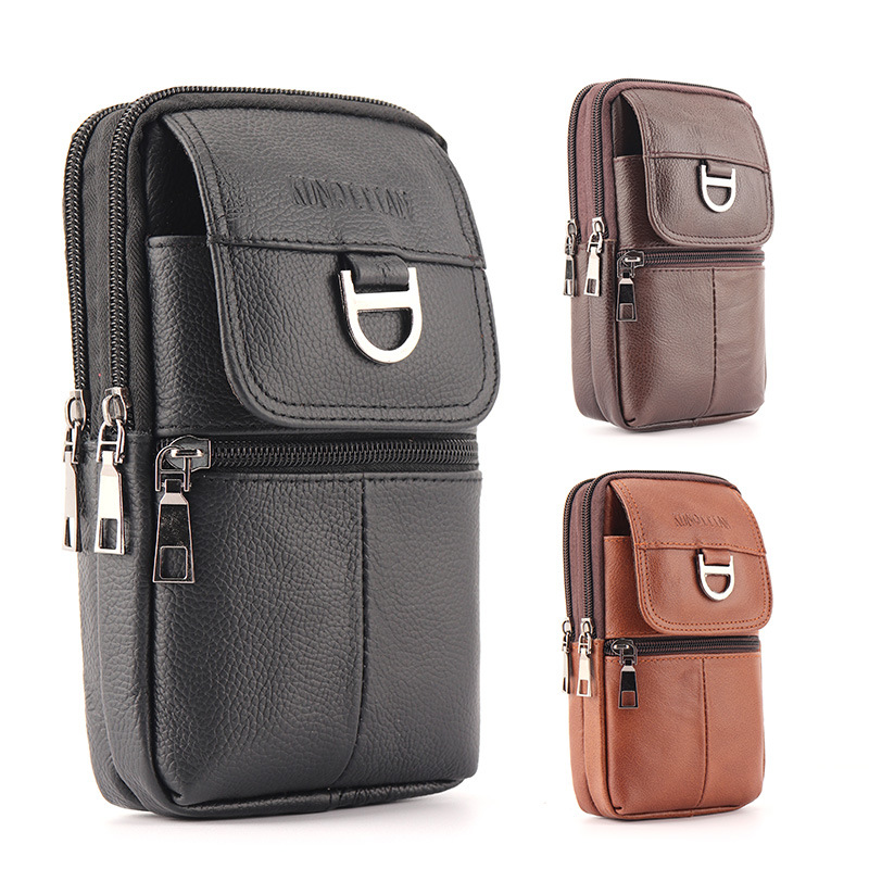 กระเป๋าคาดเอวหนังสำหรับผู้ชาย  - Leather Work Backpack บทวิจารณ์และราคา