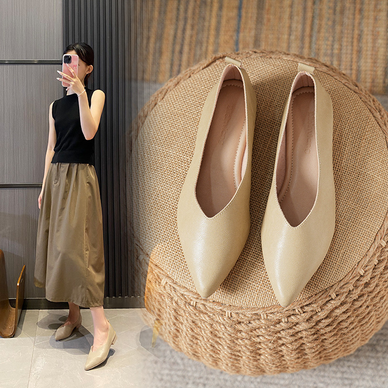 รองเท้าแฟชั่นฤดูใบไม้ผลิและฤดู - Leather Works บทวิจารณ์และราคา